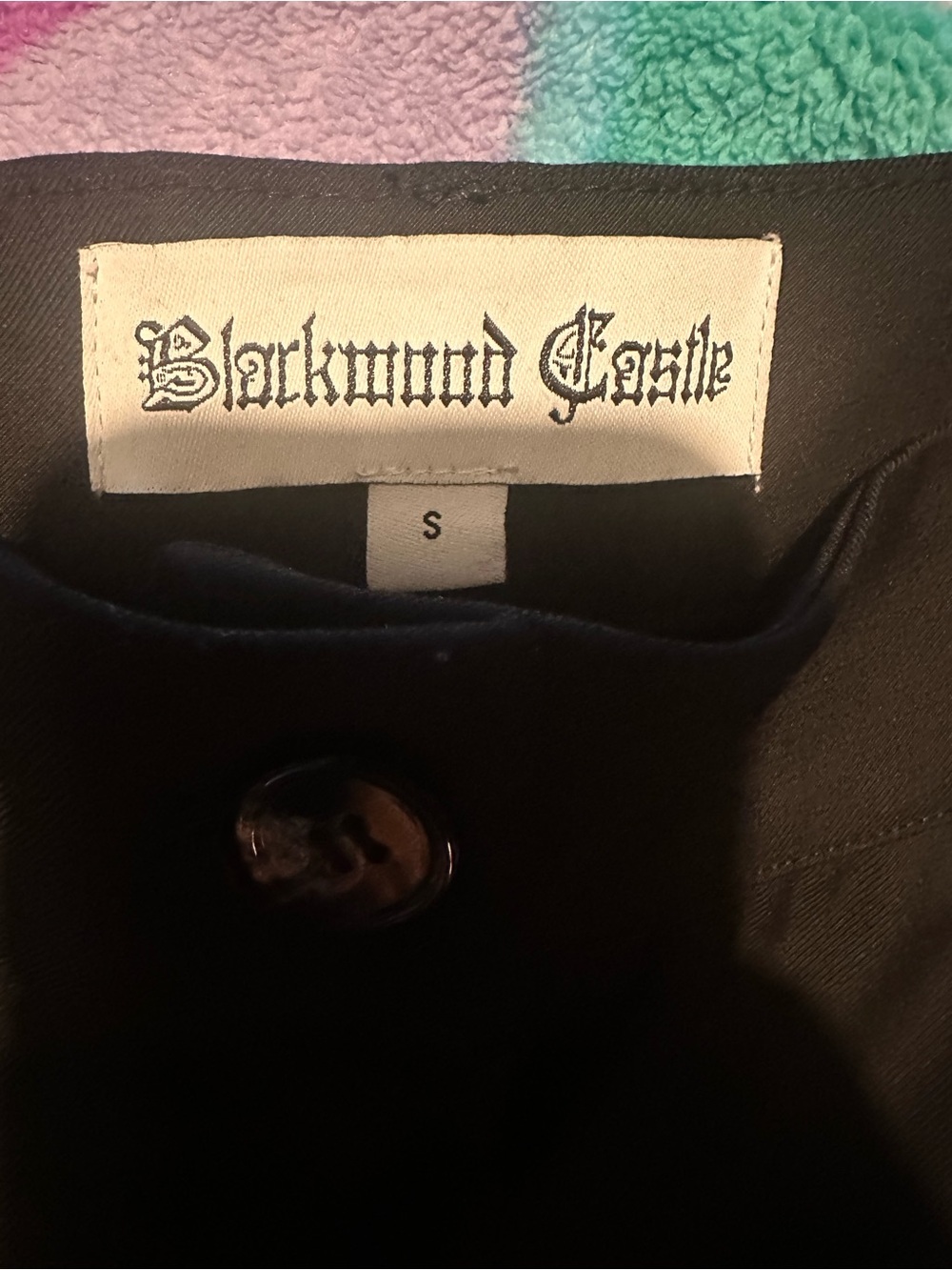 NWOT The Maria Trousers - Black Wide Leg Palazzo Pants - Picture 6 of 7